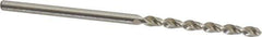 Accupro - #46 130° Cobalt Jobber Drill - Bright Finish, Right Hand Cut, Parabolic Flute, Straight Shank, 1-15/16" OAL, Split Point - USA Tool & Supply