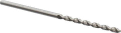 Accupro - #42 130° Cobalt Jobber Drill - Bright Finish, Right Hand Cut, Parabolic Flute, Straight Shank, 2-1/4" OAL, Split Point - USA Tool & Supply