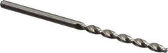 Accupro - #32 130° Cobalt Jobber Drill - Bright Finish, Right Hand Cut, Parabolic Flute, Straight Shank, 2-13/32" OAL, Split Point - USA Tool & Supply