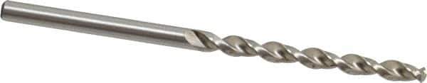 Accupro - #25 130° Cobalt Jobber Drill - Bright Finish, Right Hand Cut, Parabolic Flute, Straight Shank, 2-15/16" OAL, Split Point - USA Tool & Supply