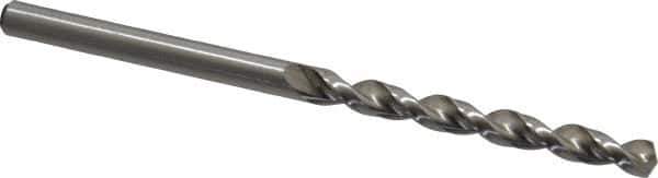 Accupro - #20 130° Cobalt Jobber Drill - Bright Finish, Right Hand Cut, Parabolic Flute, Straight Shank, 2-15/16" OAL, Split Point - USA Tool & Supply