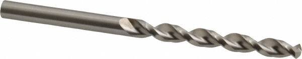 Accupro - 5.75mm 130° Cobalt Jobber Drill - Bright Finish, Right Hand Cut, Parabolic Flute, Straight Shank, 93mm OAL, Split Point - USA Tool & Supply