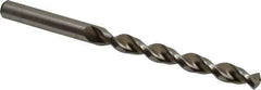 Accupro - 21/64" 130° Cobalt Jobber Drill - Bright Finish, Right Hand Cut, Parabolic Flute, Straight Shank, 4-19/32" OAL, Split Point - USA Tool & Supply