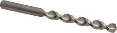 Accupro - 10mm 130° Cobalt Jobber Drill - Bright Finish, Right Hand Cut, Parabolic Flute, Straight Shank, 5-15/64" OAL, Split Point - USA Tool & Supply