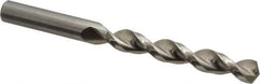 Accupro - 33/64" 130° Cobalt Jobber Drill - Bright Finish, Right Hand Cut, Parabolic Flute, Straight Shank, 5-15/16" OAL, Split Point - USA Tool & Supply