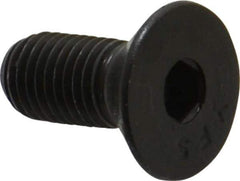 Value Collection - 5/16-24 UNF Hex Socket Drive, 82° Flat Screw - Alloy Steel, Black Oxide Finish, Fully Threaded, 3/4" OAL - USA Tool & Supply