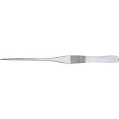 6″ Sharp Point Plan End Utility Tweezers - USA Tool & Supply