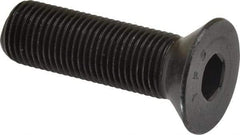 Value Collection - 1/2-20 UNF Hex Socket Drive, 82° Flat Screw - Alloy Steel, Black Oxide Finish, Fully Threaded, 1-3/4" OAL - USA Tool & Supply