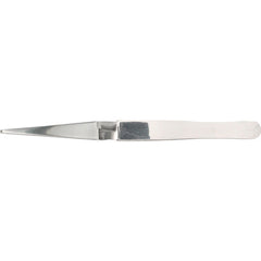 4 1/2″ Self Closing Sharp Tweezers - USA Tool & Supply
