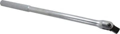 Blackhawk by Proto - 3/4" Drive Socket Flex Handle - 19" OAL, Chrome Finish - USA Tool & Supply