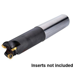 Kennametal - 1" Cutting Diam, 1" Diam Weldon Shank Indexable Copy End Mill - USA Tool & Supply