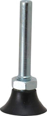 Merit Abrasives - 1" Diam Quick-Change Type P Disc Backing Pad - 1/4" Shank Diam, Medium Density, 40,000 RPM, Power-Lock Type 1 Compatible - USA Tool & Supply