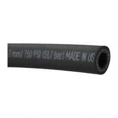 Eaton - 1/2" ID x 7/8" OD x 500' OAL, Chemical Handling Hose - 750 Max Working psi, -30 to 160°F, Black - USA Tool & Supply