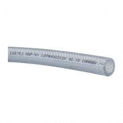 Eaton - 1/2" Inside x 3/4" Outside Diam, Food & Beverage Hose - 2" Bend Radius, Clear, 1' Long, 300' Coil Length - USA Tool & Supply