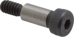 Value Collection - 1/4" Shoulder Diam x 1/2" Shoulder Length, #10-24 UNC, Hex Socket Shoulder Screw - 8 Alloy Steel, Uncoated, 0.357 to 3/8" Head Diam - USA Tool & Supply