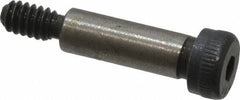 Value Collection - 1/4" Shoulder Diam x 3/4" Shoulder Length, #10-24 UNC, Hex Socket Shoulder Screw - 8 Alloy Steel, Uncoated, 0.357 to 3/8" Head Diam - USA Tool & Supply
