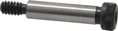 Value Collection - 1/4" Shoulder Diam x 1" Shoulder Length, #10-24 UNC, Hex Socket Shoulder Screw - 8 Alloy Steel, Uncoated, 0.357 to 3/8" Head Diam - USA Tool & Supply