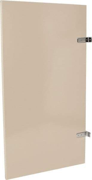 Bradley - Washroom Partition Steel Urinal Panel - 23 Inch Wide x 42 Inch High, ADA Compliant Stall Compatibility, Almond - USA Tool & Supply