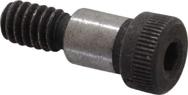 Value Collection - 5/16" Shoulder Diam x 3/8" Shoulder Length, 1/4-20 UNC, Hex Socket Shoulder Screw - 8 Alloy Steel, Uncoated, 0.419 to 0.438" Head Diam - USA Tool & Supply