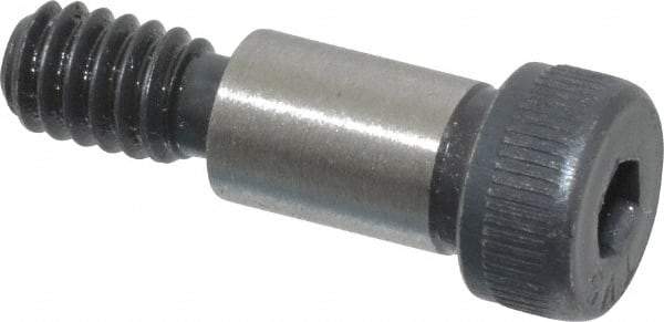 Value Collection - 5/16" Shoulder Diam x 1/2" Shoulder Length, 1/4-20 UNC, Hex Socket Shoulder Screw - 8 Alloy Steel, Uncoated, 0.419 to 0.438" Head Diam - USA Tool & Supply