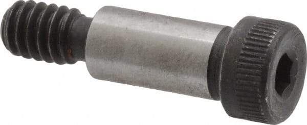 Value Collection - 5/16" Shoulder Diam x 5/8" Shoulder Length, 1/4-20 UNC, Hex Socket Shoulder Screw - 8 Alloy Steel, Uncoated, 0.419 to 0.438" Head Diam - USA Tool & Supply