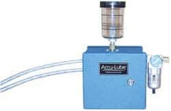 Accu-Lube - 1 Outlet, 10 Ounce Tank Capacity, Micro Lubricant System - 12' Coolant Line Length - USA Tool & Supply