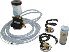 Accu-Lube - 2 Outlet, 10 Ounce Tank Capacity, Micro Lubricant System - 12' Coolant Line Length - USA Tool & Supply