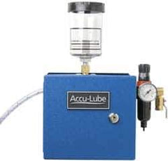 Accu-Lube - 1 Outlet, 10 Ounce Tank Capacity, Micro Lubricant System - 12' Coolant Line Length - USA Tool & Supply