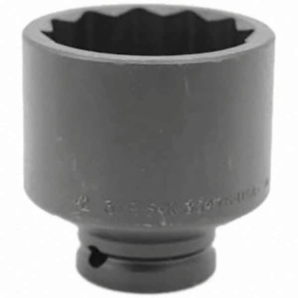 SK - Impact Socket - 3/4"DR 12PT 2-3/8" THIN WALL IMPACT SOCKET - USA Tool & Supply