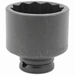 SK - Impact Socket - 3/4"DR 12PT 2-3/8" THIN WALL IMPACT SOCKET - USA Tool & Supply