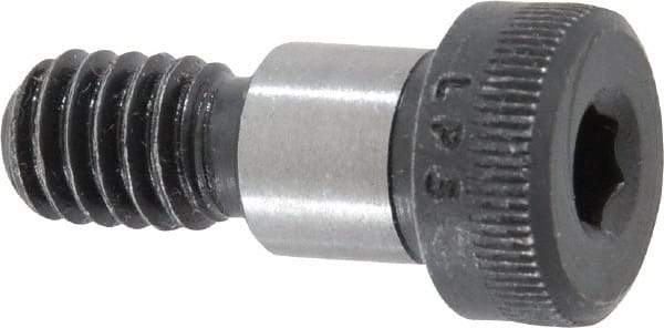Value Collection - 3/8" Shoulder Diam x 3/8" Shoulder Length, 5/16-18 UNC, Hex Socket Shoulder Screw - 8 Alloy Steel, Uncoated, 0.543 to 0.562" Head Diam - USA Tool & Supply