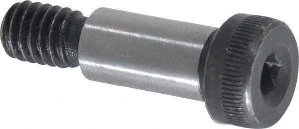 Value Collection - 3/8" Shoulder Diam x 3/4" Shoulder Length, 5/16-18 UNC, Hex Socket Shoulder Screw - 8 Alloy Steel, Uncoated, 0.543 to 0.562" Head Diam - USA Tool & Supply