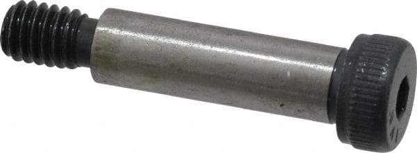 Value Collection - 3/8" Shoulder Diam x 1-1/4" Shoulder Length, 5/16-18 UNC, Hex Socket Shoulder Screw - 8 Alloy Steel, Uncoated, 0.543 to 0.562" Head Diam - USA Tool & Supply