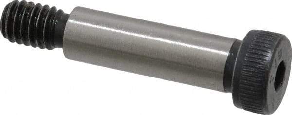 Value Collection - 3/8" Shoulder Diam x 2-1/2" Shoulder Length, 5/16-18 UNC, Hex Socket Shoulder Screw - 8 Alloy Steel, Uncoated, 0.543 to 0.562" Head Diam - USA Tool & Supply