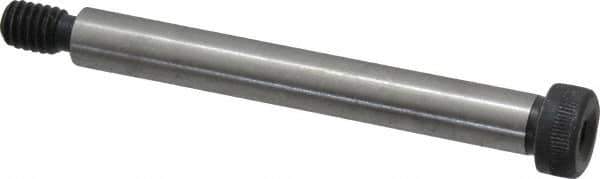 Value Collection - 3/8" Shoulder Diam x 3" Shoulder Length, 5/16-18 UNC, Hex Socket Shoulder Screw - 8 Alloy Steel, Uncoated, 0.543 to 0.562" Head Diam - USA Tool & Supply