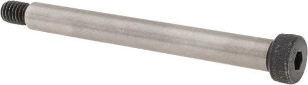 Value Collection - 3/8" Shoulder Diam x 3-1/2" Shoulder Length, 5/16-18 UNC, Hex Socket Shoulder Screw - 8 Alloy Steel, Uncoated, 0.543 to 0.562" Head Diam - USA Tool & Supply