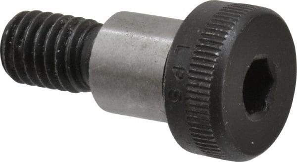 Value Collection - 1/2" Shoulder Diam x 1/2" Shoulder Length, 3/8-16 UNC, Hex Socket Shoulder Screw - 8 Alloy Steel, Uncoated, 0.729 to 3/4" Head Diam - USA Tool & Supply