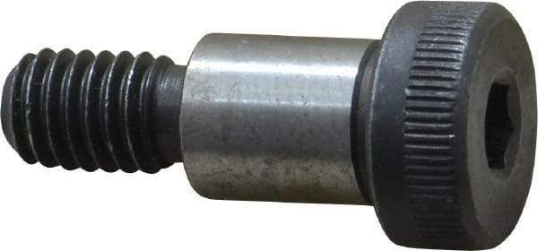 Value Collection - 1/2" Shoulder Diam x 5/8" Shoulder Length, 3/8-16 UNC, Hex Socket Shoulder Screw - 8 Alloy Steel, Uncoated, 0.729 to 3/4" Head Diam - USA Tool & Supply