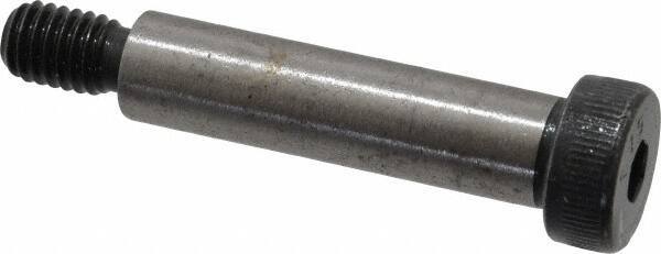 Value Collection - 1/2" Shoulder Diam x 2" Shoulder Length, 3/8-16 UNC, Hex Socket Shoulder Screw - 8 Alloy Steel, Uncoated, 0.729 to 3/4" Head Diam - USA Tool & Supply
