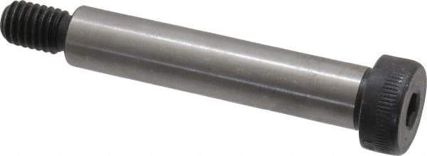Value Collection - 1/2" Shoulder Diam x 2-1/2" Shoulder Length, 3/8-16 UNC, Hex Socket Shoulder Screw - 8 Alloy Steel, Uncoated, 0.729 to 3/4" Head Diam - USA Tool & Supply