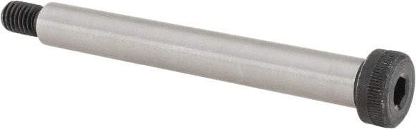 Value Collection - 1/2" Shoulder Diam x 4" Shoulder Length, 3/8-16 UNC, Hex Socket Shoulder Screw - 8 Alloy Steel, Uncoated, 0.729 to 3/4" Head Diam - USA Tool & Supply
