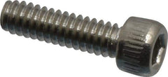 Value Collection - #3-48 UNC Hex Socket Drive, Socket Cap Screw - Grade 18-8 Stainless Steel, 3/8" Length Under Head - USA Tool & Supply