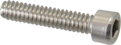 Value Collection - #3-48 UNC Hex Socket Drive, Socket Cap Screw - Grade 18-8 Stainless Steel, 1/2" Length Under Head - USA Tool & Supply