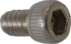 Value Collection - #4-40 UNC Hex Socket Drive, Socket Cap Screw - Grade 18-8 Stainless Steel, 3/16" Length Under Head - USA Tool & Supply