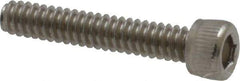 Value Collection - #4-40 UNC Hex Socket Drive, Socket Cap Screw - Grade 18-8 Stainless Steel, 5/8" Length Under Head - USA Tool & Supply