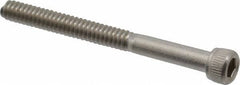 Value Collection - #4-40 UNC Hex Socket Drive, Socket Cap Screw - Grade 18-8 Stainless Steel, 1-1/4" Length Under Head - USA Tool & Supply