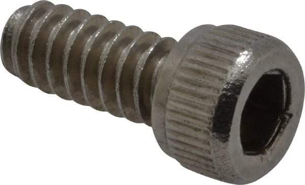 Value Collection - #6-32 UNC Hex Socket Drive, Socket Cap Screw - Grade 18-8 Stainless Steel, 5/16" Length Under Head - USA Tool & Supply