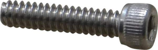 Value Collection - #6-32 UNC Hex Socket Drive, Socket Cap Screw - Grade 18-8 Stainless Steel, 5/8" Length Under Head - USA Tool & Supply