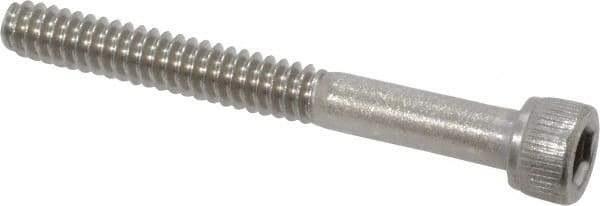 Value Collection - #6-32 UNC Hex Socket Drive, Socket Cap Screw - Grade 18-8 Stainless Steel, 1-1/4" Length Under Head - USA Tool & Supply