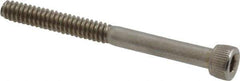 Value Collection - #6-32 UNC Hex Socket Drive, Socket Cap Screw - Grade 18-8 Stainless Steel, 1-1/2" Length Under Head - USA Tool & Supply
